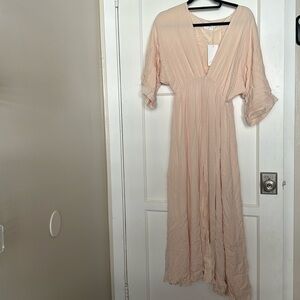 Girl and The Sea beige dress